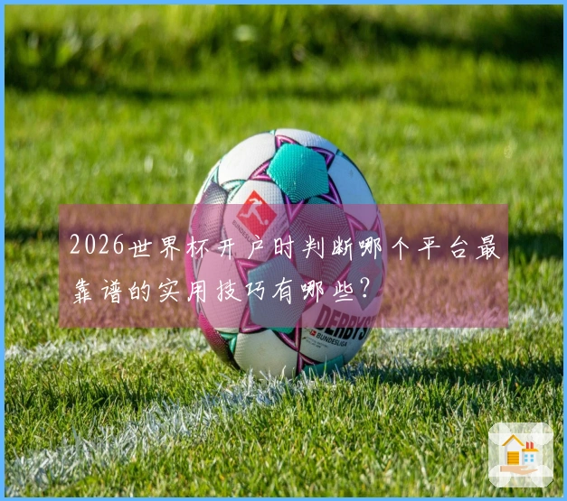 2026世界杯开户时判断哪个平台最靠谱的实用技巧有哪些？