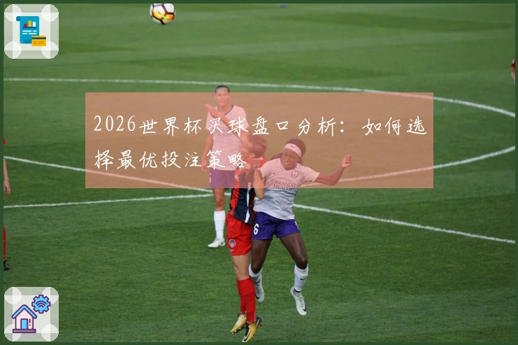 2026世界杯买球盘口分析：如何选择最优投注策略