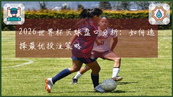 2026世界杯买球盘口分析：如何选择最优投注策略